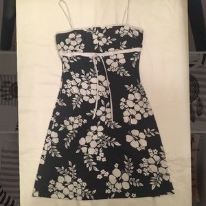 Floral print mini dress